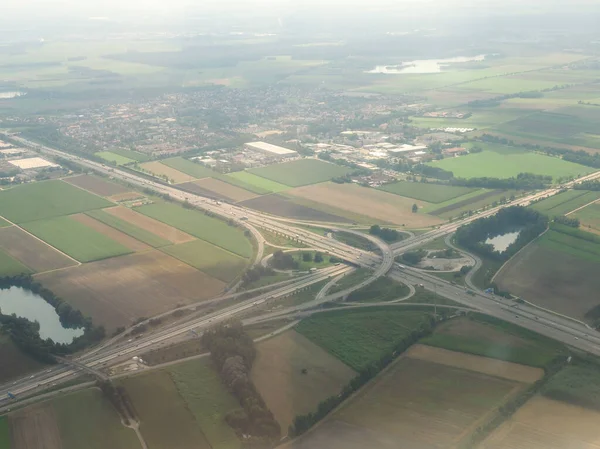 Vista aérea da alemanha — Fotografia de Stock