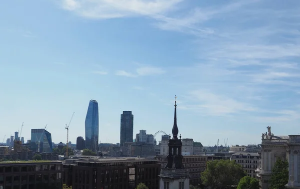 런던의 도시 스카이 라인 보기 — 스톡 사진