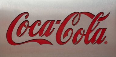 Atlanta - Ekim 2019: Coca Cola tabelası