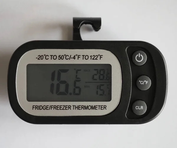 Fridge Freezer Thermometer — Stock Photo, Image