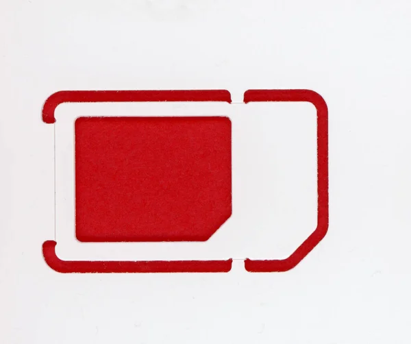 Trio sim card (micro nano standard ) — Foto Stock