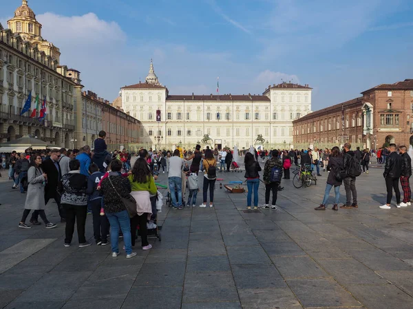 Palazzo Reale in Turin — Stock Photo, Image