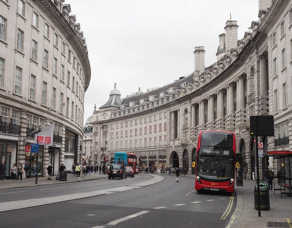 Regent street à Londres — Photo