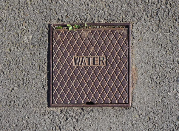 Water manhole detail — Stock Photo, Image