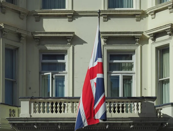 Flag of the United Kingdom (UK) aka Union Jack — Stock Photo, Image