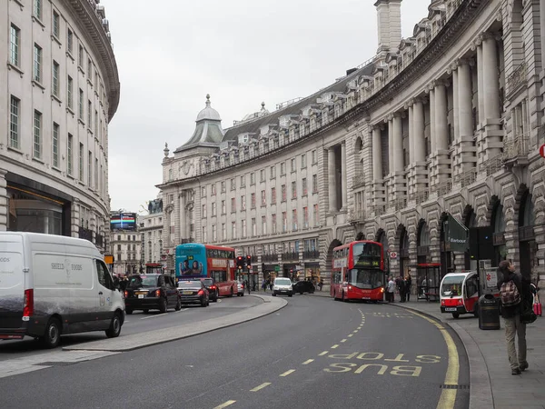 Regent street i London — Stockfoto