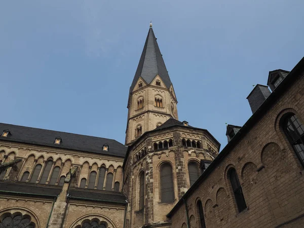 Bonner Muenster (Bonn Minster) basilica church in Bonn — Stock Photo, Image