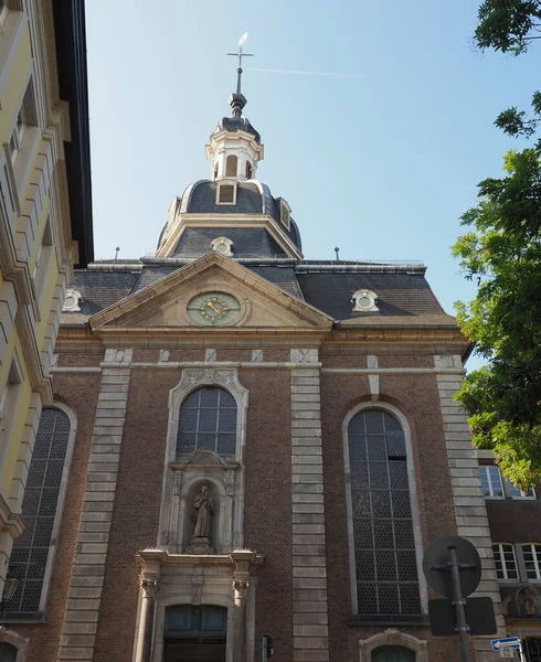 Maxkirche (St Maximilian) church in Duesseldorf — Stock Photo, Image