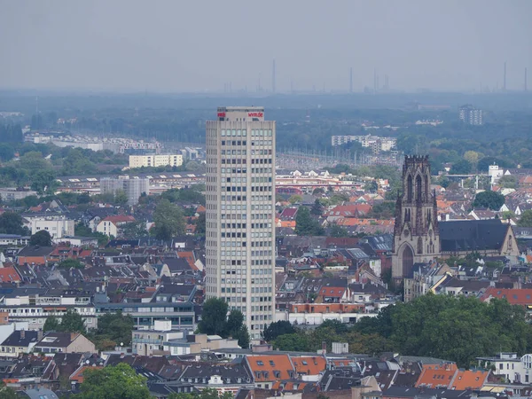 Koeln Γερμανία Circa Αυγουστοσ 2019 Ουρανοξύστης Ringturm — Φωτογραφία Αρχείου