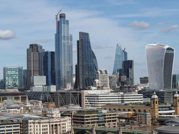 Londen Circa September 2019 Zicht Skyline Van City London — Stockfoto