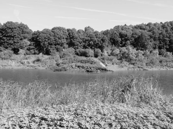 River Wye Afon Gwy Velšštině Označuje Hranici Mezi Anglií Walesem — Stock fotografie