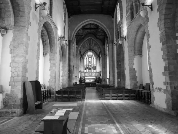 Chepstow Regno Unito Circa Settembre 2019 Chiesa Parrocchiale Priorale Santa — Foto Stock