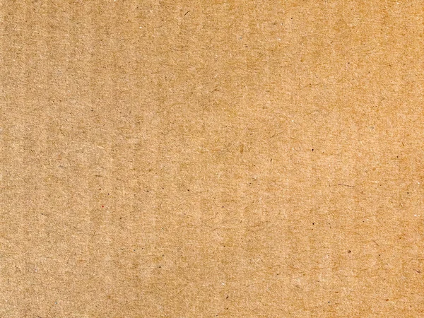 作为背景的褐色波纹纸板 — 图库照片