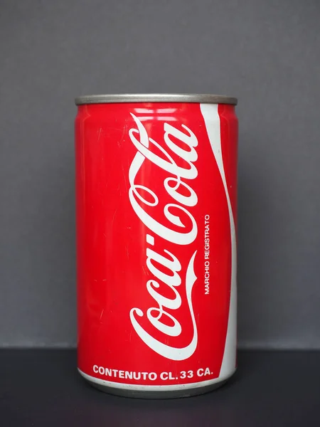 Atlanta Usa Circa May 2020 Coca Cola Tin Can — стокове фото