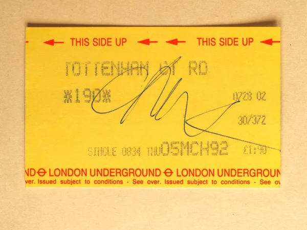 Circa June 2020 Vintage London Underground Aka Tube — 图库照片