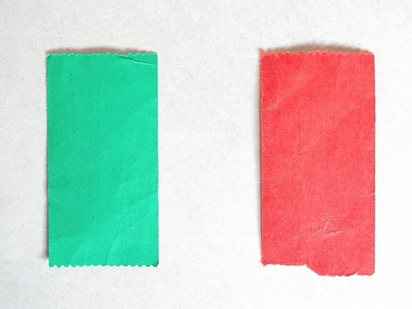 Italian National Flag Italy Europe — Stock Photo, Image