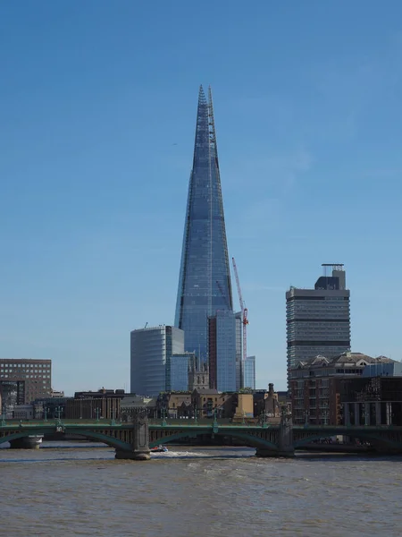 Londres Reino Unido Circa Septiembre 2019 Rascacielos Shard Diseñado Por —  Fotos de Stock