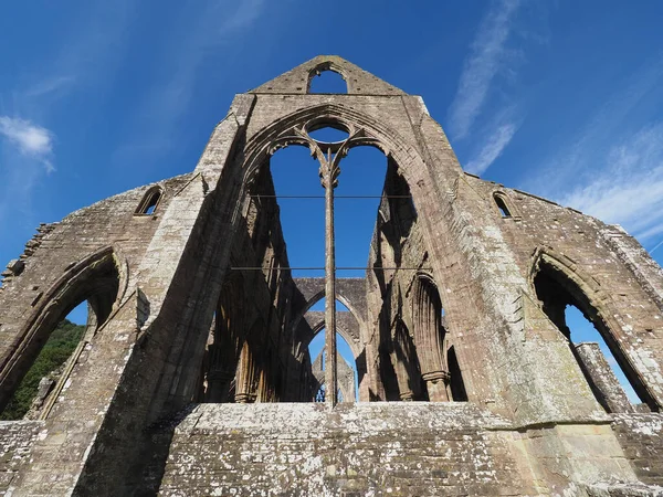 Tintern Circa September 2019 Tintern Abbey Abaty Tyndyrn Het Welsh — Stockfoto