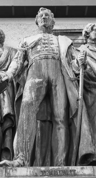 ケルン ドイツ Circa 2019年8月 黒と白のフリードリヒ ヴィルヘルム3世のための記念碑 — ストック写真