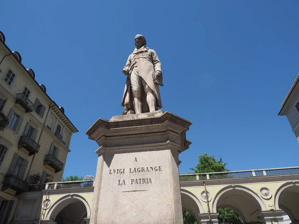 Математик Лагранж Памятник Около 1867 Года Турине Италия Перевод Луиджи — стоковое фото