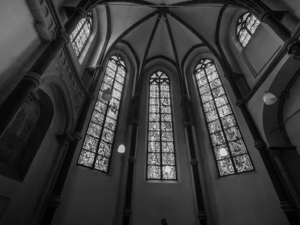 Koeln Germania Circa Agosto 2019 Basilica Romanica Sant Andrea Bianco — Foto Stock