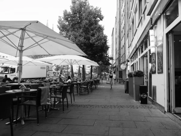 Koeln Alemanha Circa Agosto 2019 Alter Markt Antigo Mercado Praça — Fotografia de Stock