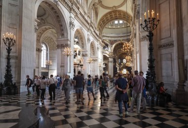 LONDON, İngiltere - CRCA EPTESİ 2019 St Paul Katedrali