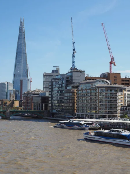Londen Circa September 2019 Shard Wolkenkrabber Ontworpen Door Italiaanse Architect — Stockfoto