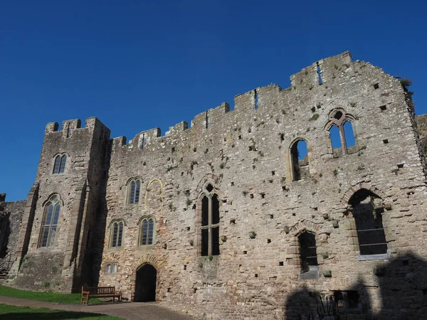 Chepstow Circa September 2019 Ruïnes Van Chepstow Castle Castell Cas — Stockfoto