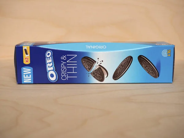 Este Hanover Circa Mayo 2020 Paquete Galletas Crujientes Finas Oreo —  Fotos de Stock