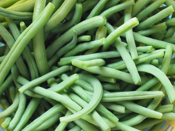 Green String Snap Frijoles Legumbres Comida Vegetariana — Foto de Stock