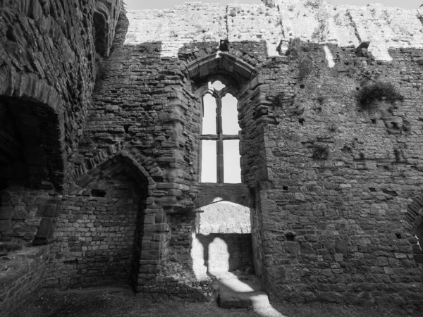 Chepstow Reino Unido Circa Septiembre 2019 Ruinas Del Castillo Chepstow — Foto de Stock