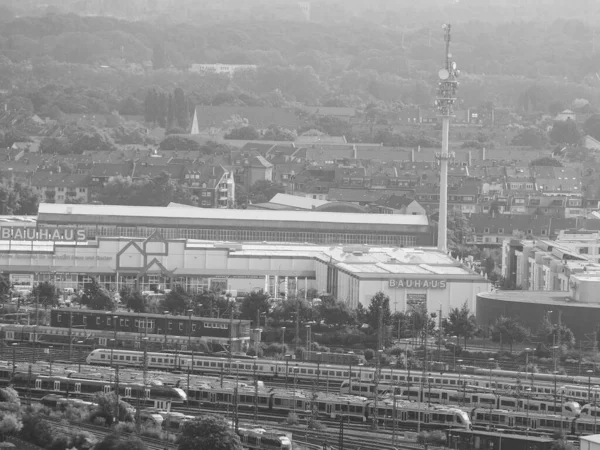 Koeln Alemania Circa Agosto 2019 Supermercado Bauhaus Blanco Negro — Foto de Stock