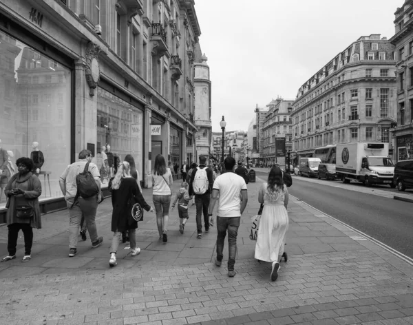 Londra Circa Settembre 2019 Regent Street Verso Portland Place Visto — Foto Stock