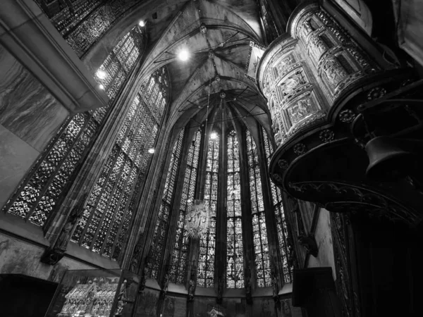 Aachen Germany Circa August 2019 Charlemagne Palatine Chapel Aachener Dom — Stock Photo, Image