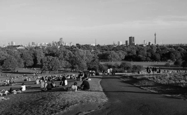 Londra Circa Settembre 2019 Gente Primrose Hill Nord Regent Park — Foto Stock