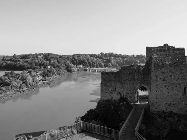 Chepstow Circa September 2019 Ruïnes Van Chepstow Castle Castell Cas — Stockfoto