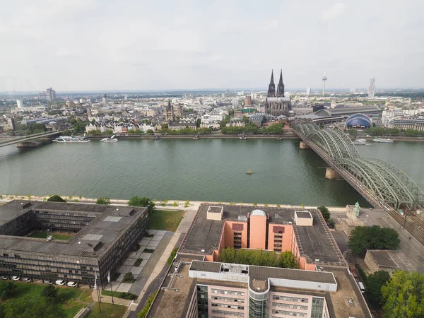 Koeln Deutschland Circa August 2019 Luftaufnahme Der Stadt — Stockfoto