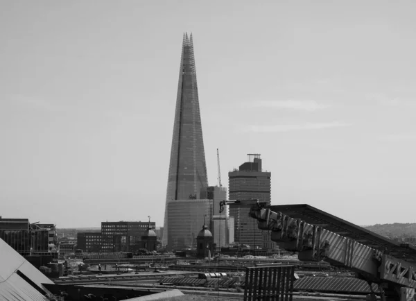 London Storbritannien Circa September 2019 Skyskrapan Shard Designad Den Italienske — Stockfoto