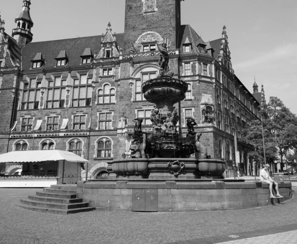 Wuppertal Germany Circa August 2019 Jubilaeumsbrunnen Meaning Jubileum Fountain Aka — Stock Photo, Image