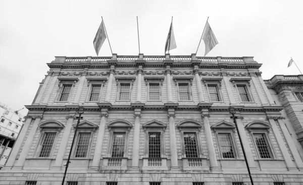 London Ngiltere Circa September 2019 Beyaz Siyah Saraydaki Banqueting House — Stok fotoğraf
