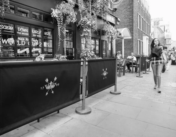 Londýn Velká Británie Circa Září 2019 Pivnice Travellers Tavern Přímo — Stock fotografie