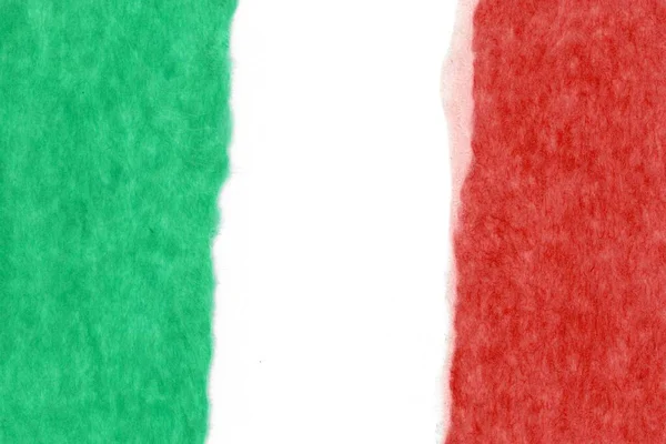 Bandiera Nazionale Italiana Italia Europa — Foto Stock