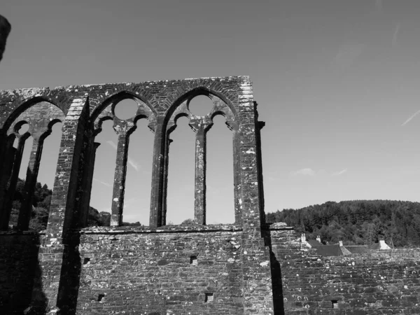 Tintern Reino Unido Circa Septiembre 2019 Abadía Tintern Abaty Tyndyrn — Foto de Stock