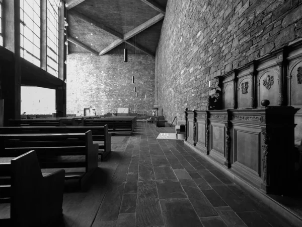 Dueren Geren Circa Augus2018 2019 Annakirche Anne Church Black White — 스톡 사진