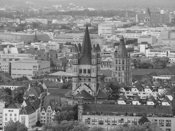 Koeln Německo Circa August 2019 Budova Koelner Rathaus Radnice Černobílé — Stock fotografie