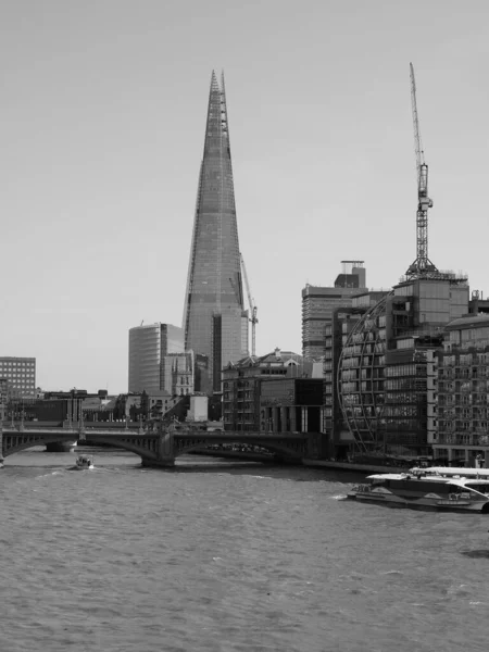 Londýn Velká Británie Circa Září 2019 Mrakodrap Shard Navržený Italským — Stock fotografie