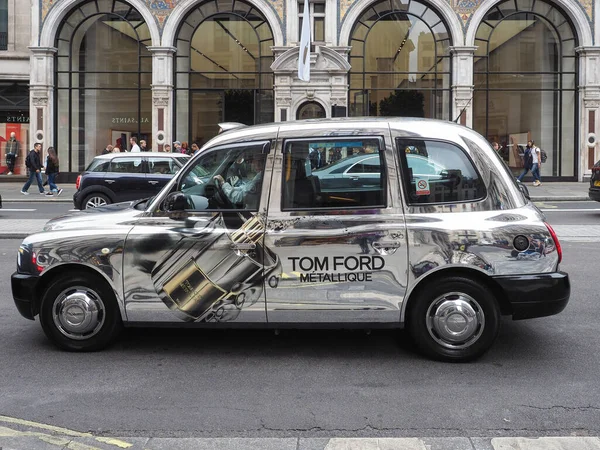 Londres Reino Unido Circa Septembro 2019 Tom Ford Carro Metálico — Fotografia de Stock