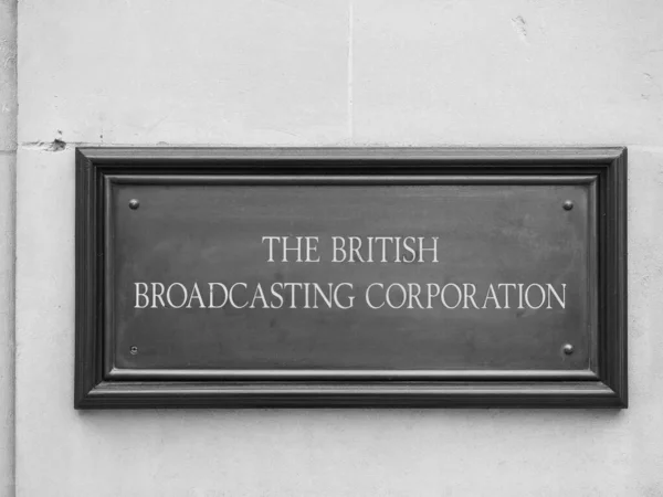 London Circa September 2019 Portland Place Deki British Broadcasting Corporation — Stok fotoğraf