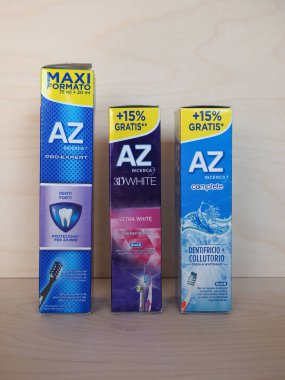 MİLAN, İTALYA - CRCA HAZİRAN 2020: AZ diş geçişi